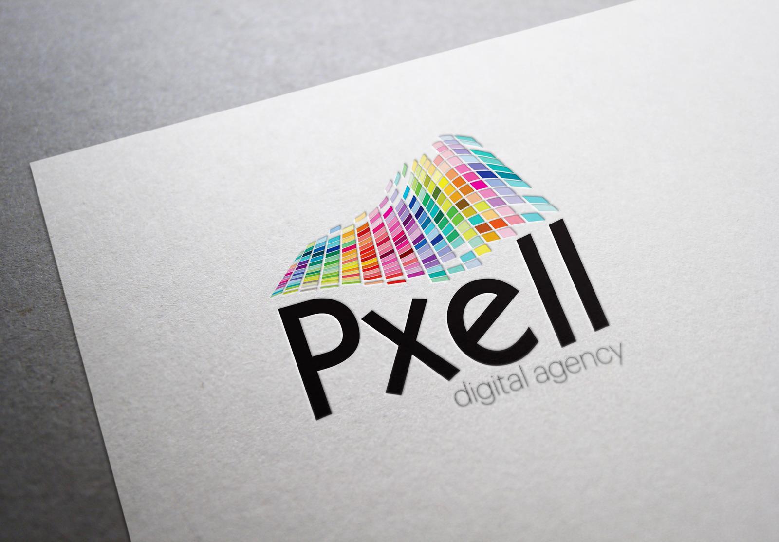 Pxell logo concept